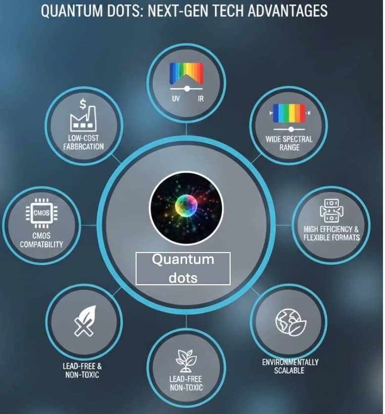 Benefits of quantum dots technologies Benefits of quantum dots technologies